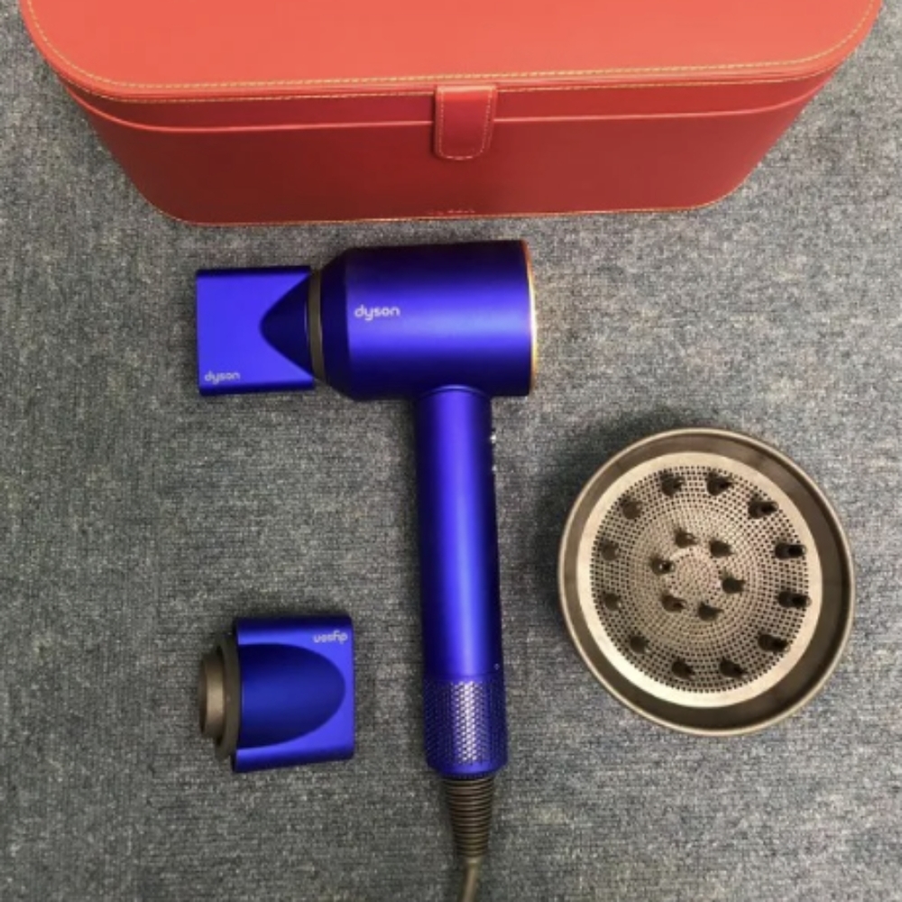Dyson Supersonic Blow Dryer 24K Gold Blue edition